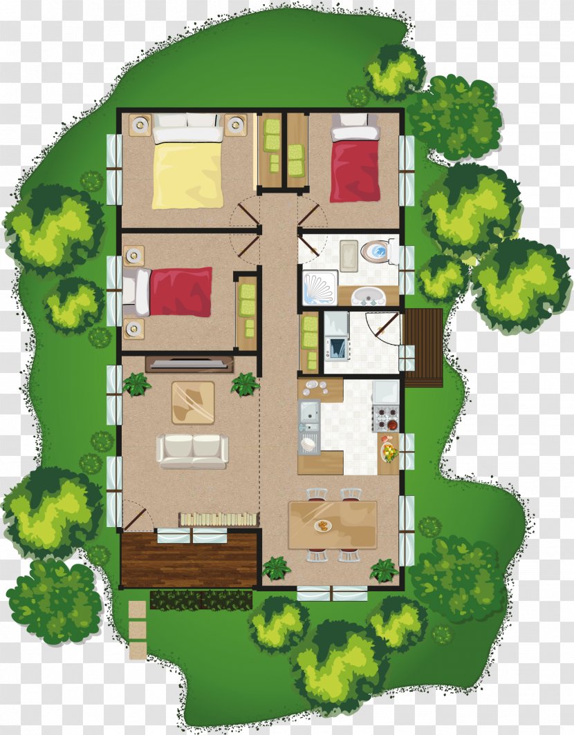 Floor Plan Residential Area Property Transparent PNG