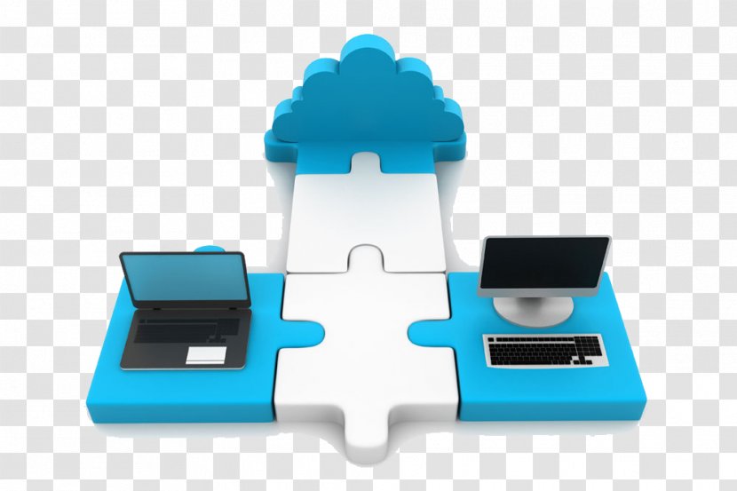 Data Transmission Cloud Computing Wireless - Signal - Computer And Puzzles Transparent PNG