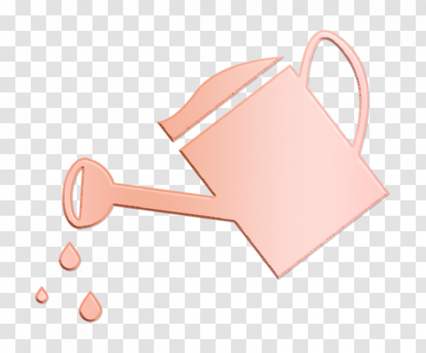 Ecologicons Icon Watering Can Icon Tools And Utensils Icon Transparent PNG