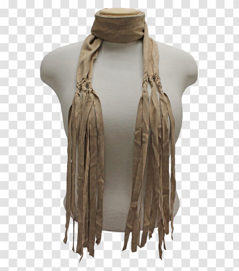 Scarf Shawl Outerwear Neck Stole - Fringe Transparent PNG