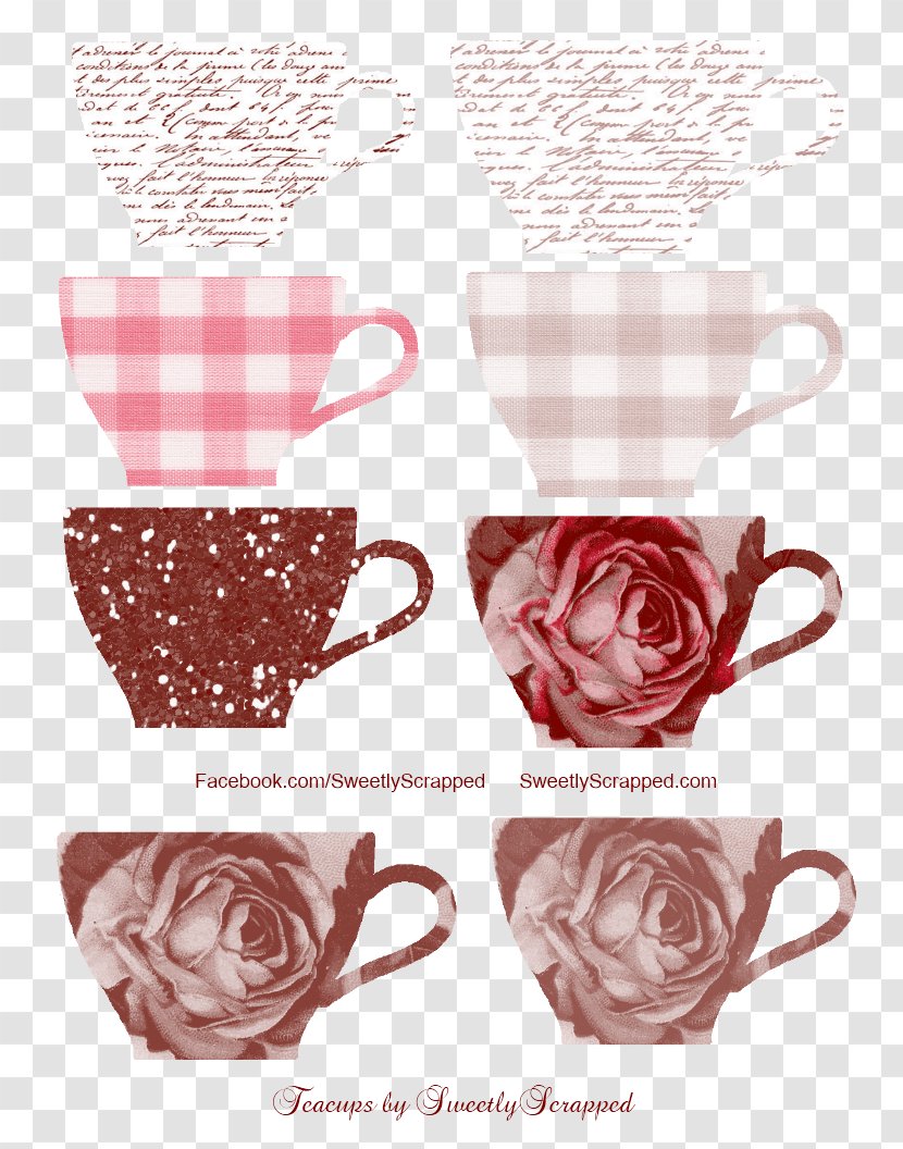 Teacup Teapot Clip Art - Peach - Red Cliparts Transparent PNG
