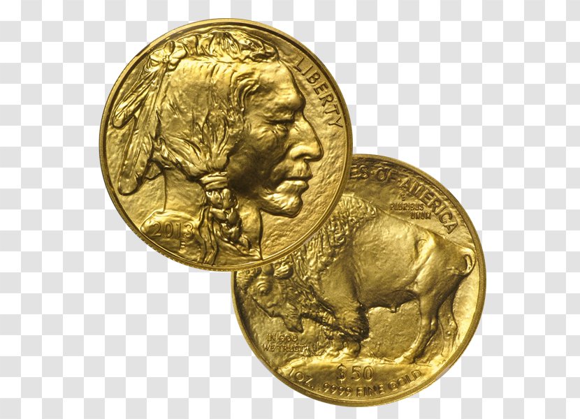 Gold Coin American Buffalo Bullion Transparent PNG