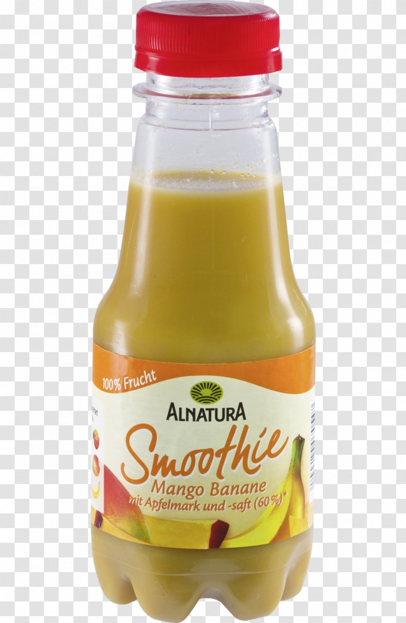 Smoothie Alnatura Natural Foods Banana Mango - Juice Transparent PNG