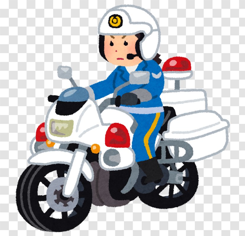 Motorcycle Helmets Car Police 白バイ隊員 交通機動隊 - Vehicle Transparent PNG