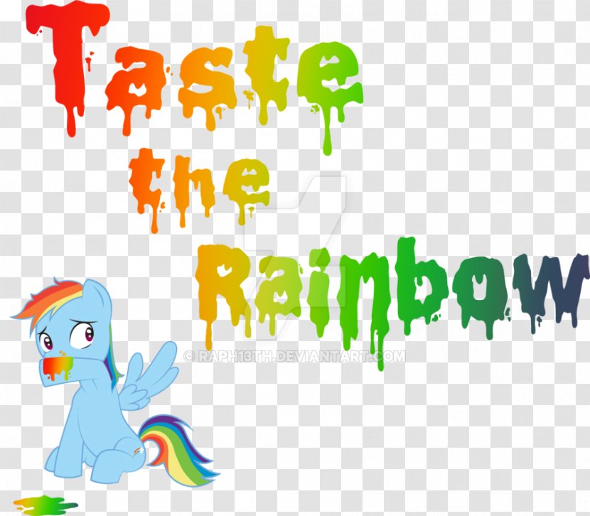 Rainbow Dash Taste Face Color - Heart Transparent PNG