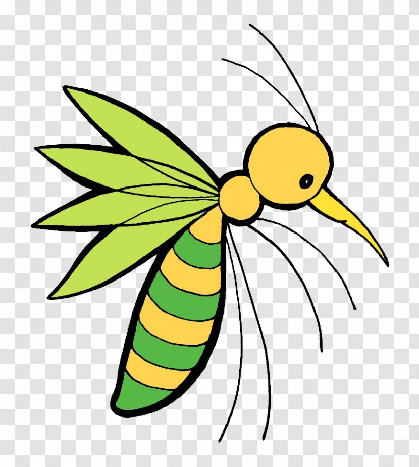 Mosquito Honey Bee Insect Clip Art - Butterfly Transparent PNG