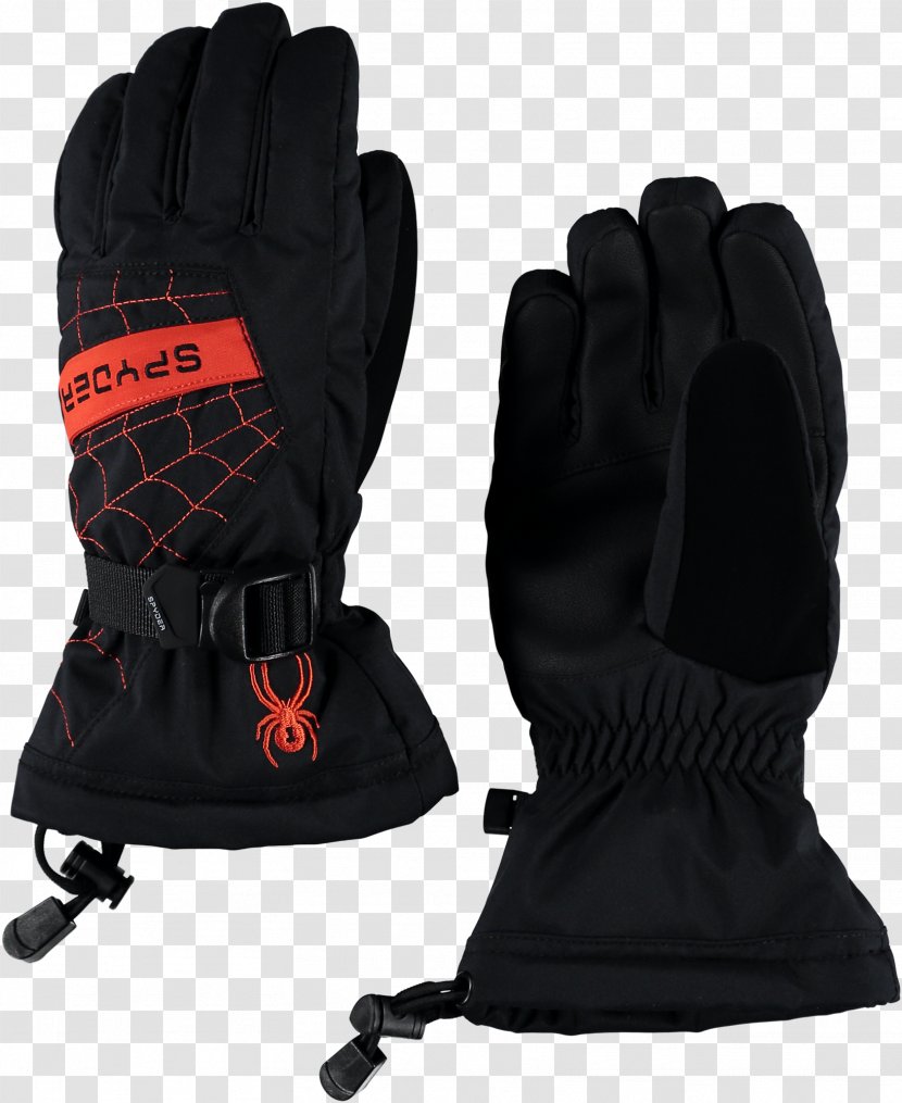 Spyder Skiing Ski Suit Glove Jacket - Lacrosse Protective Gear Transparent PNG