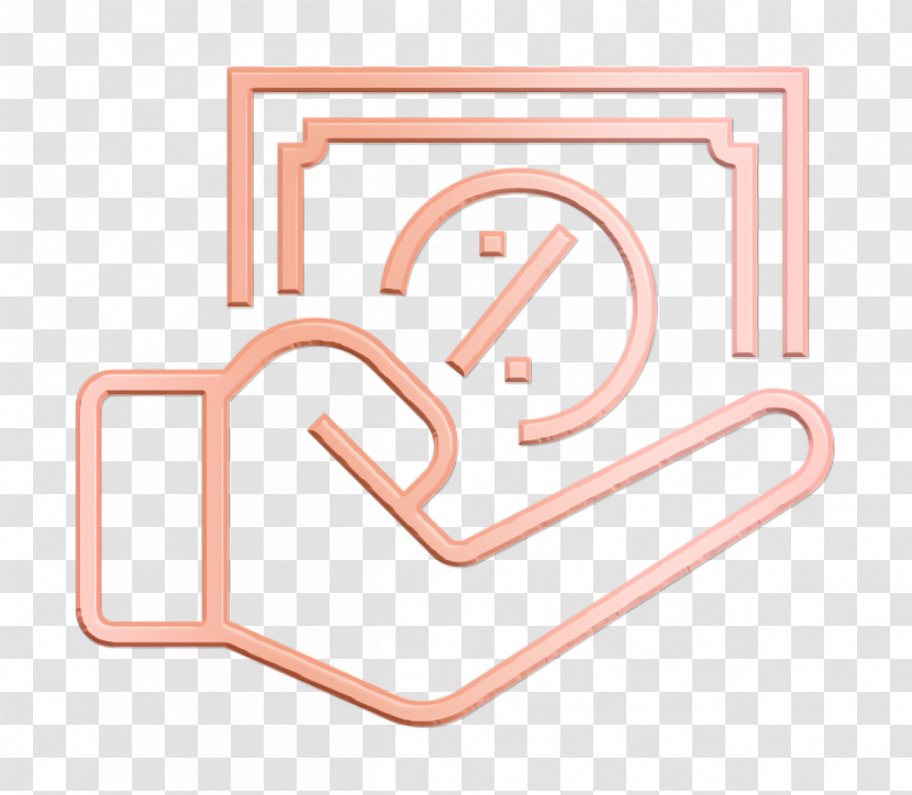 Business Icon Percent Icon Commission Icon Transparent PNG
