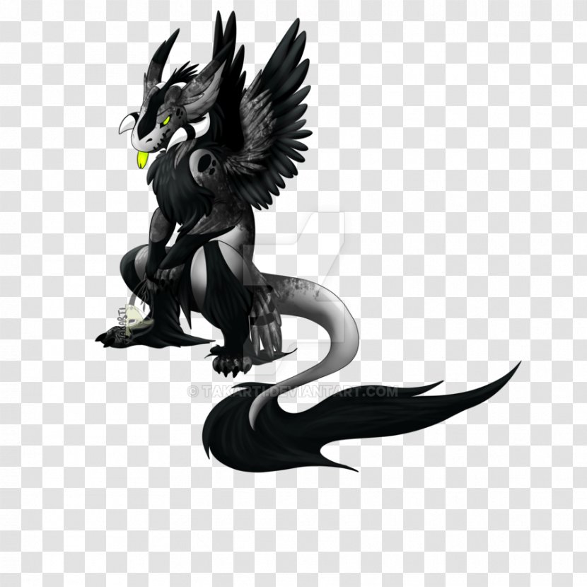 Dragon Figurine Cartoon - Wing Transparent PNG