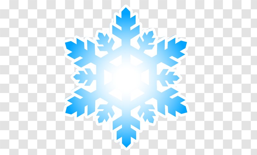Christmas - Blue - Vector Snowflake Transparent PNG