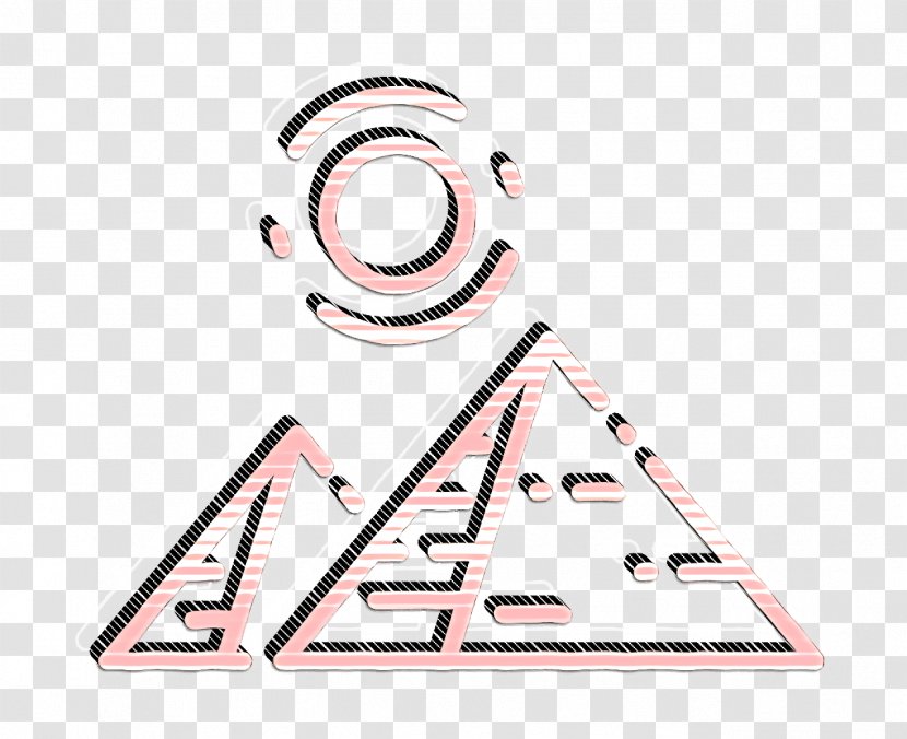 Desert Icon Egypt Egyptian - Triangle - Symbol Transparent PNG