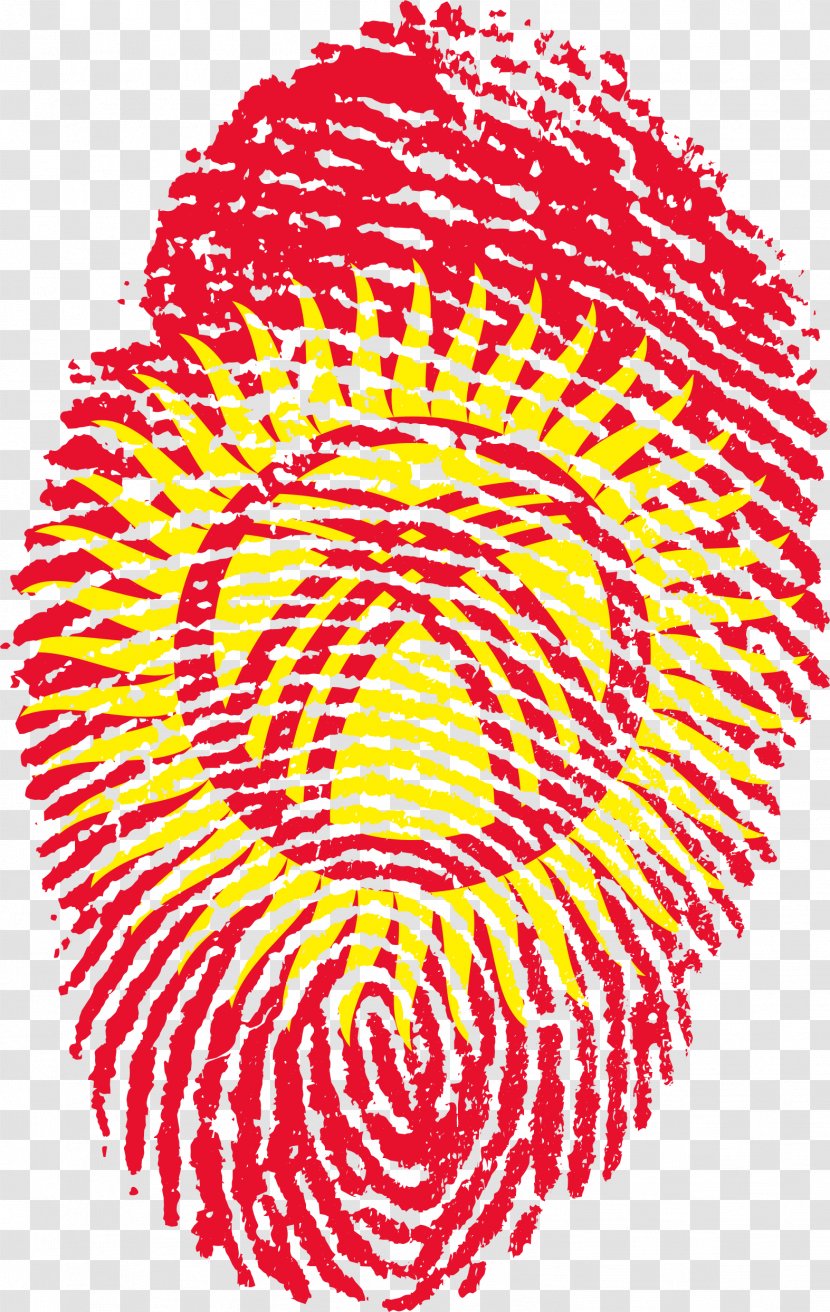 Flag Of Germany Fingerprint Palau - Qatar - Finger Print Transparent PNG