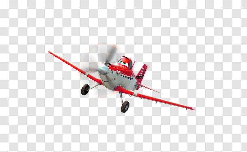 Dusty Crophopper Airplane Clip Art - Cartoon Red Transparent PNG
