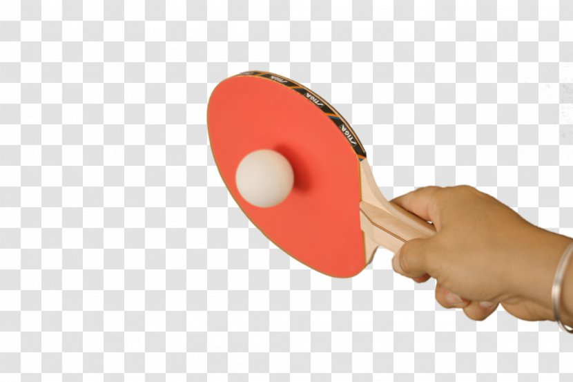 Table Tennis Racket - Pingpongbal - Ping Pong In Hand Image Transparent PNG