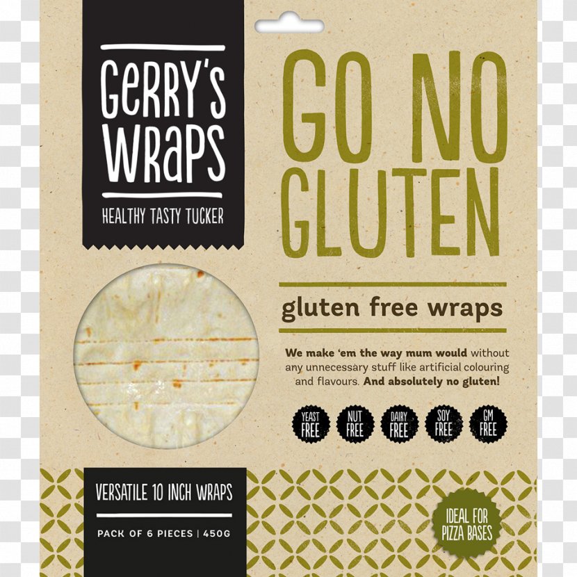 Wrap Pita Gluten-free Diet Low-carbohydrate - Food - Wheat Transparent PNG