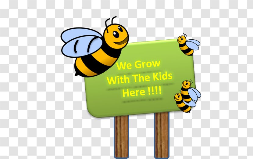 Honey Bee Bumblebee Child Care - Membrane Winged Insect - Children Grow File Transparent PNG