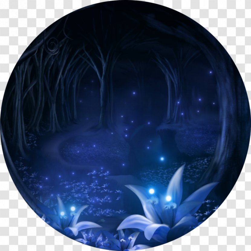Fan Art DeviantArt Ponyville Joke - Sphere - Forest Night Transparent PNG