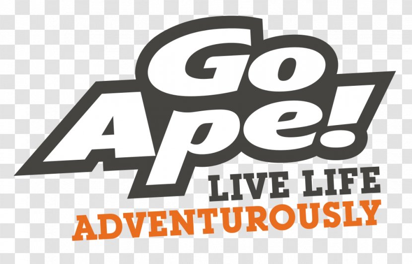 Go Ape Logo Adventure Brand - Text Transparent PNG