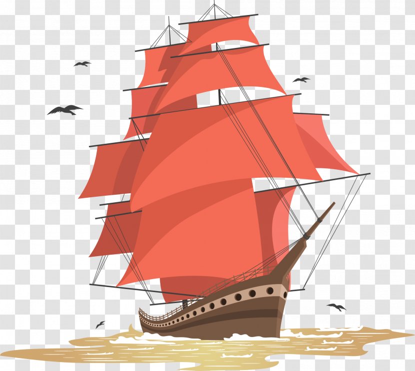 Ship Download Boat Yacht Illustration - Sailboat - Sail Transparent PNG