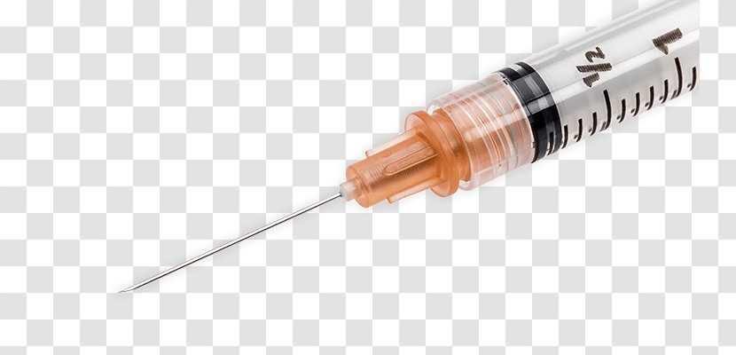 Hypodermic Needle Safety Syringe Injection Becton Dickinson - Pulmonary Aspiration Transparent PNG