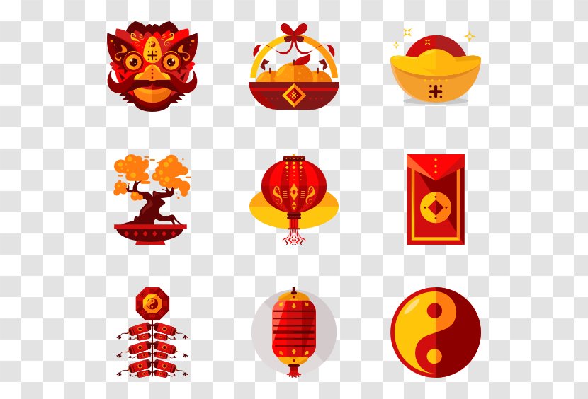 Chinese New Year Calendar Clip Art - S Day - China Transparent PNG