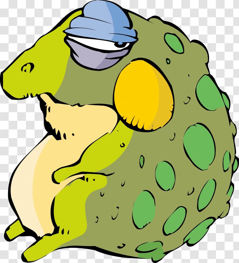 Vector Cartoon Frog - Organism - Toad Transparent PNG