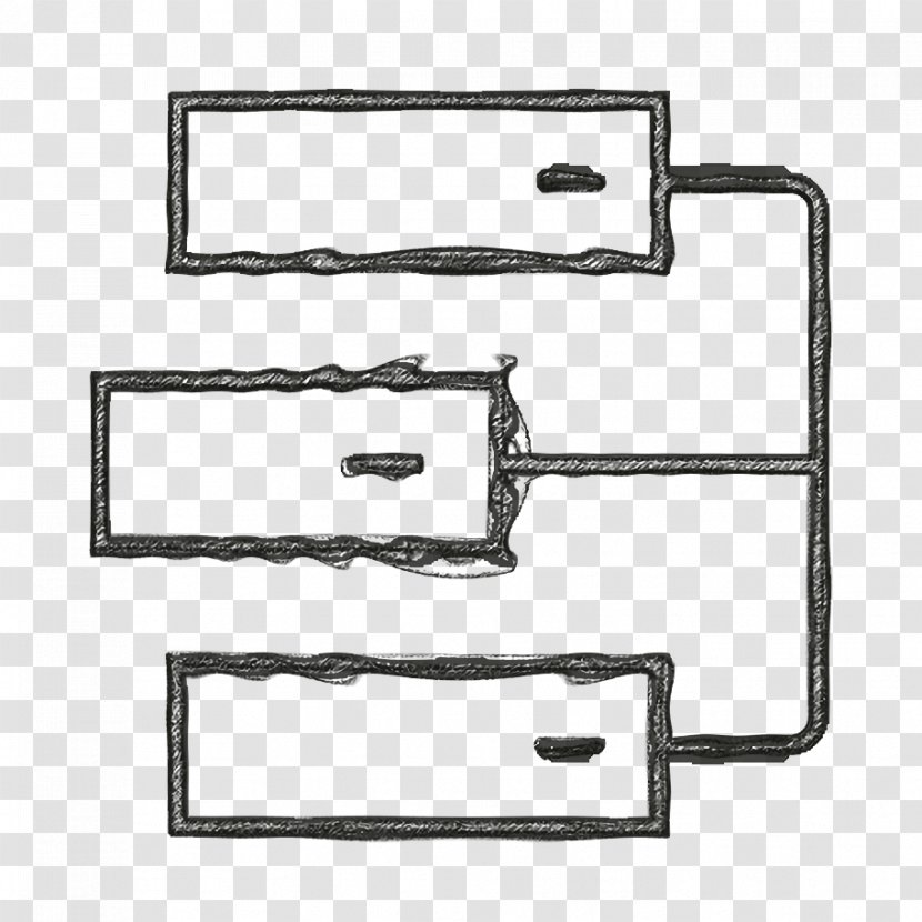 Connection Icon Coonect Data - Hosting - Rectangle Storage Transparent PNG