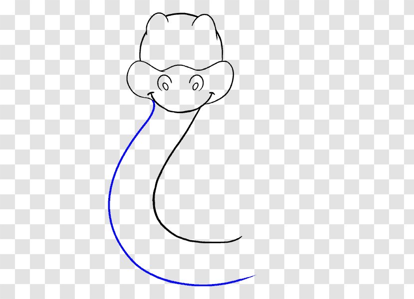 Drawing Line Art /m/02csf Clip - Frame - Zhang Mouth Snake Transparent PNG