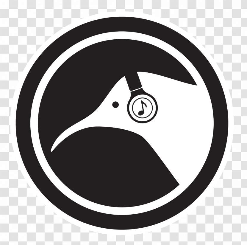 Logo Cartoon Symbol Clip Art - Black M - Kiwi Bird Transparent PNG