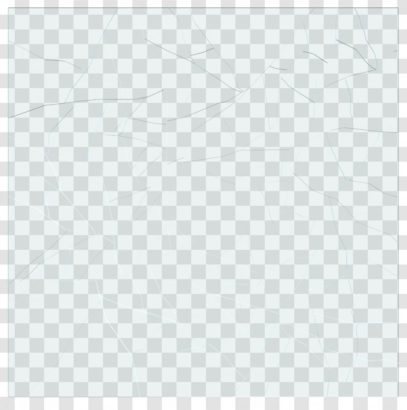 Paper White Line Sketch - Broken Glass Transparent PNG