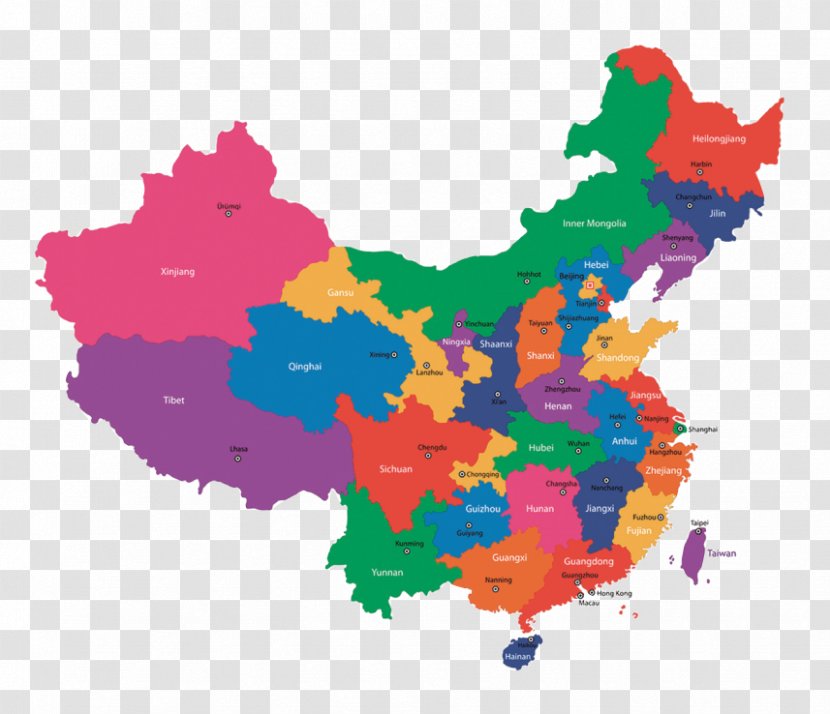 China Royalty-free Map - Royaltyfree Transparent PNG