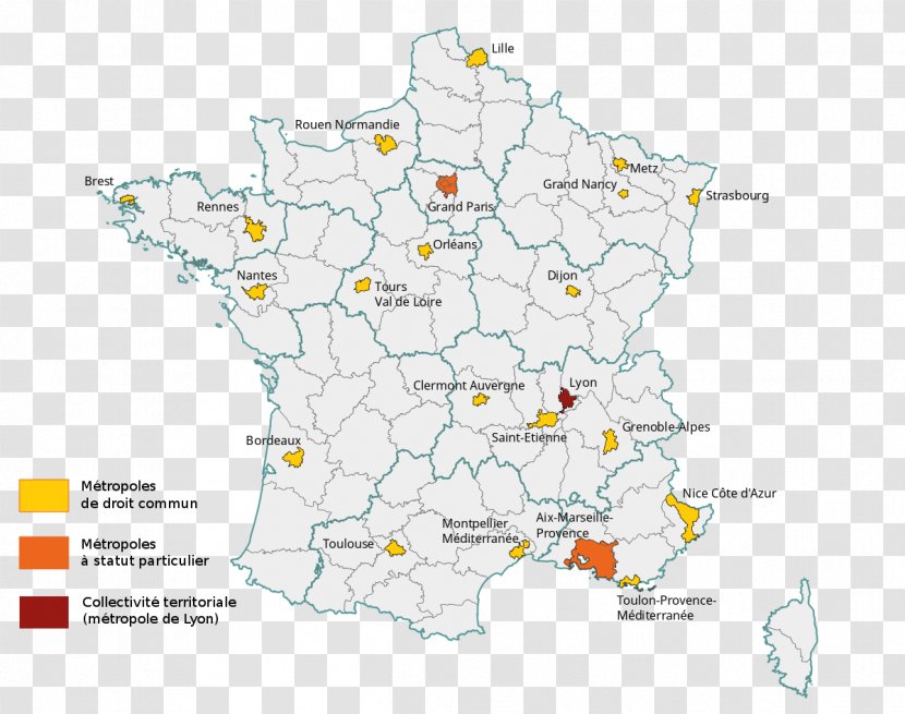 Strasbourg Eurométropole Metropolitan France Lyon Metropolis - Map Transparent PNG