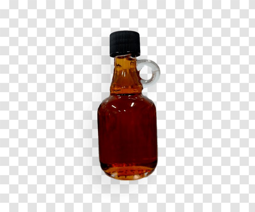 Glass Bottle Maple Syrup - Condiment Transparent PNG