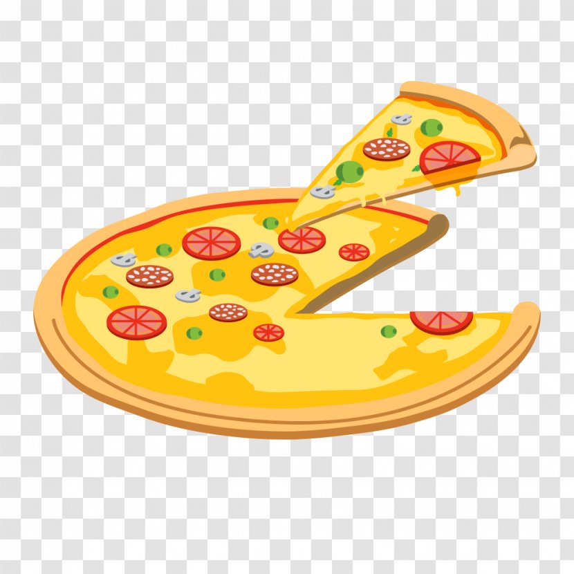Pizza Italian Cuisine Fast Food Salami - Fruit Transparent PNG