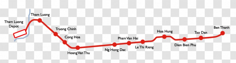 Ho Chi Minh City Metro Rapid Transit Line 2A, Hanoi Map - Text Transparent PNG