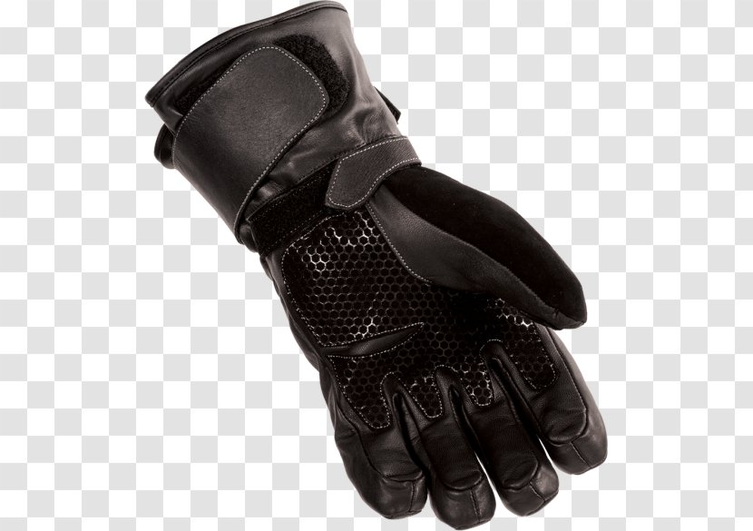 Bicycle Gloves Leather Clothing Lacrosse Glove - Snowmobile Transparent PNG