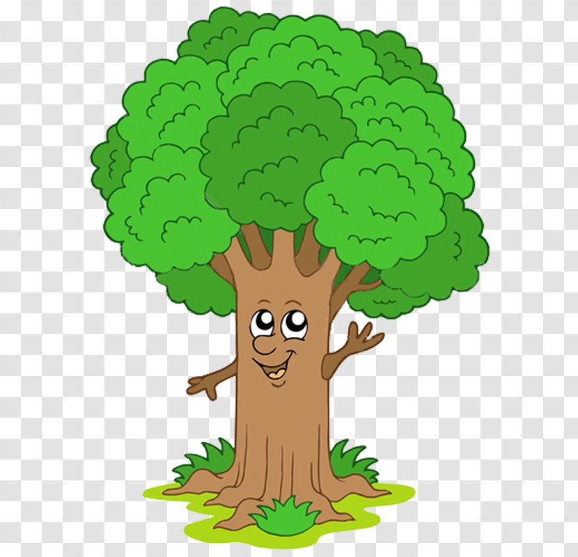 Royalty-free Drawing - Cartoon - Tree Transparent PNG