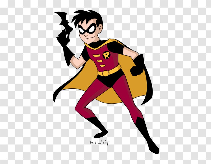 Robin Batman Dick Grayson DC Animated Universe Two-Face - New Adventures Transparent PNG