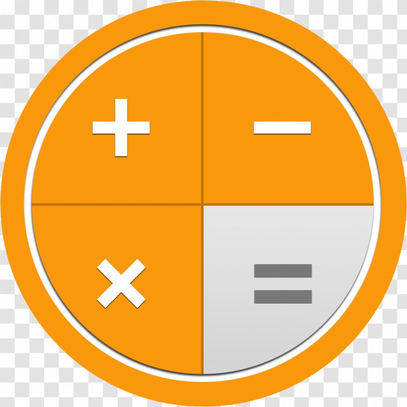 Angle Area Text Symbol Point - Calculator Transparent PNG