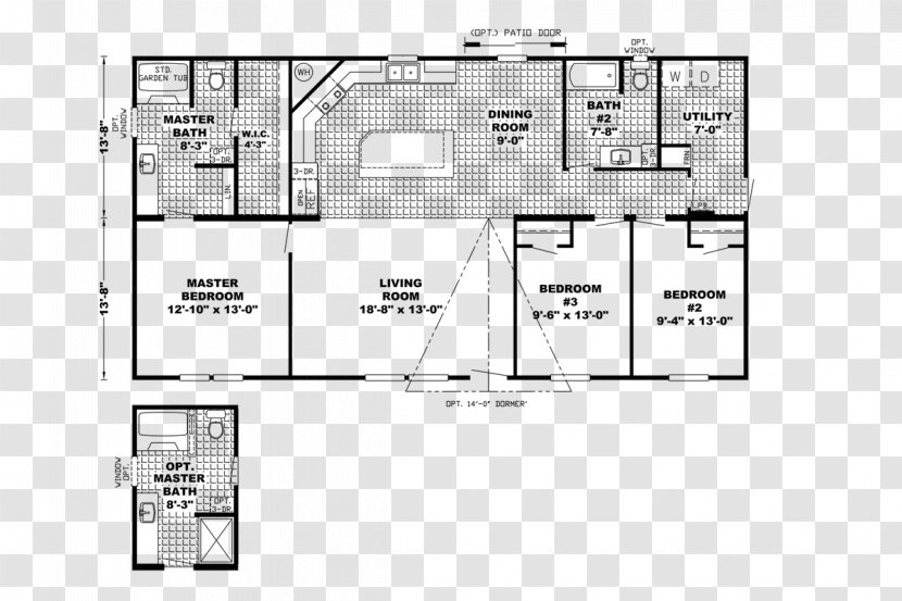 Floor Plan Bedroom - Area - Interactivity Transparent PNG