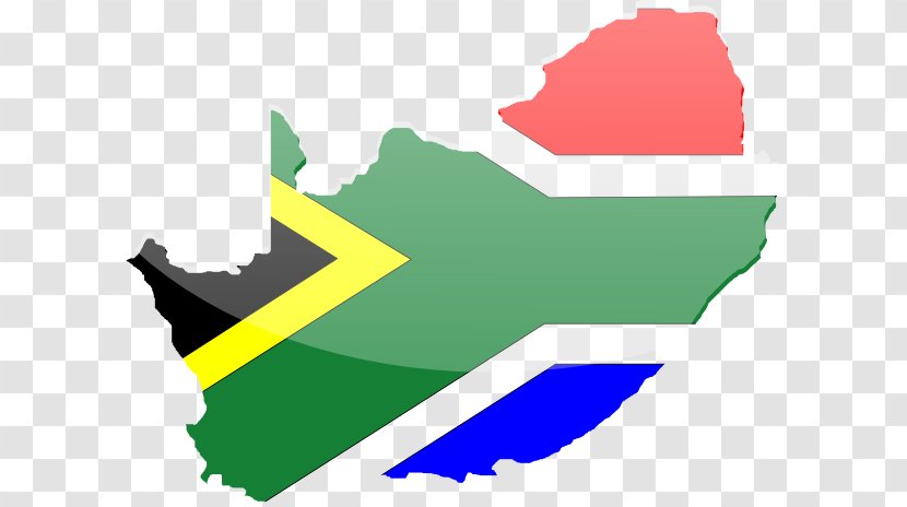 Flag Of South Africa Clip Art - Cliparts Transparent PNG