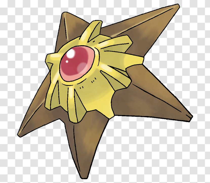 Staryu Pokémon Starmie DeviantArt - Silhouette - Pokemon Transparent PNG