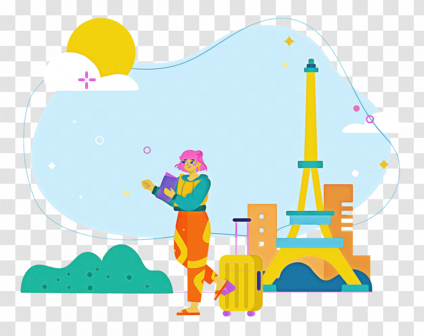 Paris Travel Transparent PNG