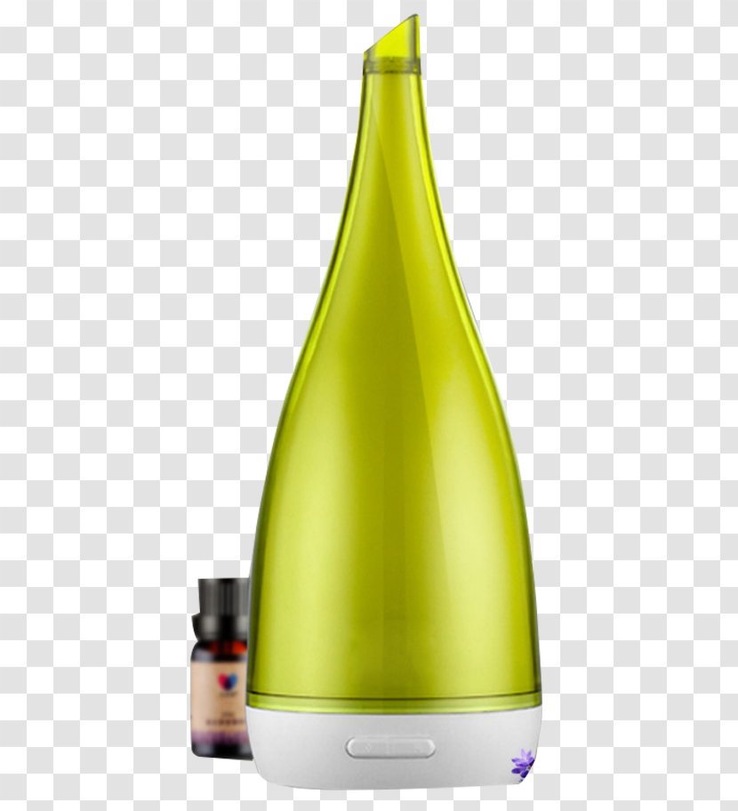 Essential Oil Aromatherapy Sandalwood - Glass Bottle - Green Material Transparent PNG