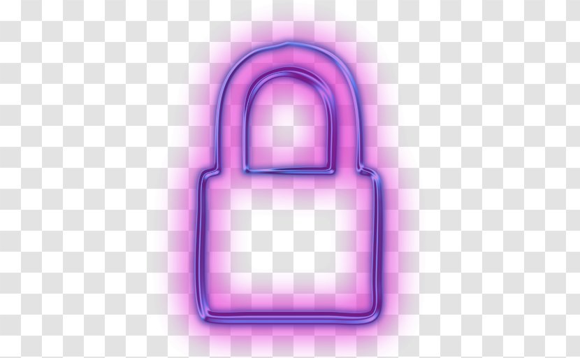 Product Design Purple Font - Magenta - Lock Icon Transparent PNG