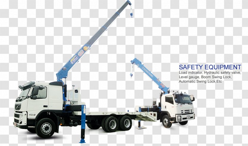 Crane Commercial Vehicle Machine Truck Freight Transport Transparent PNG