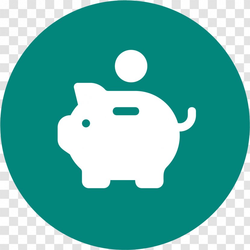 Piggy Bank - Internet Of Things - Turquoise Transparent PNG