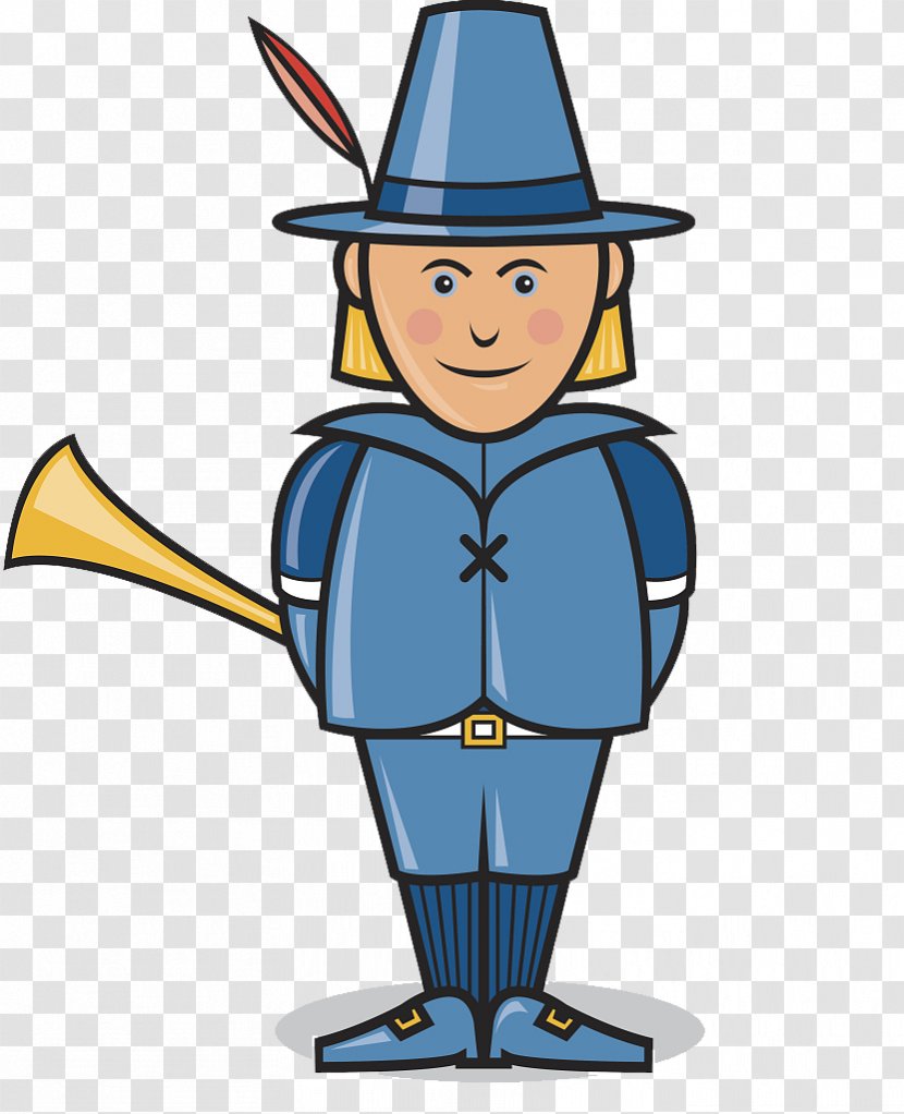 Performance Hat Clip Art - Profession - An Actor Wearing A Blue Transparent PNG