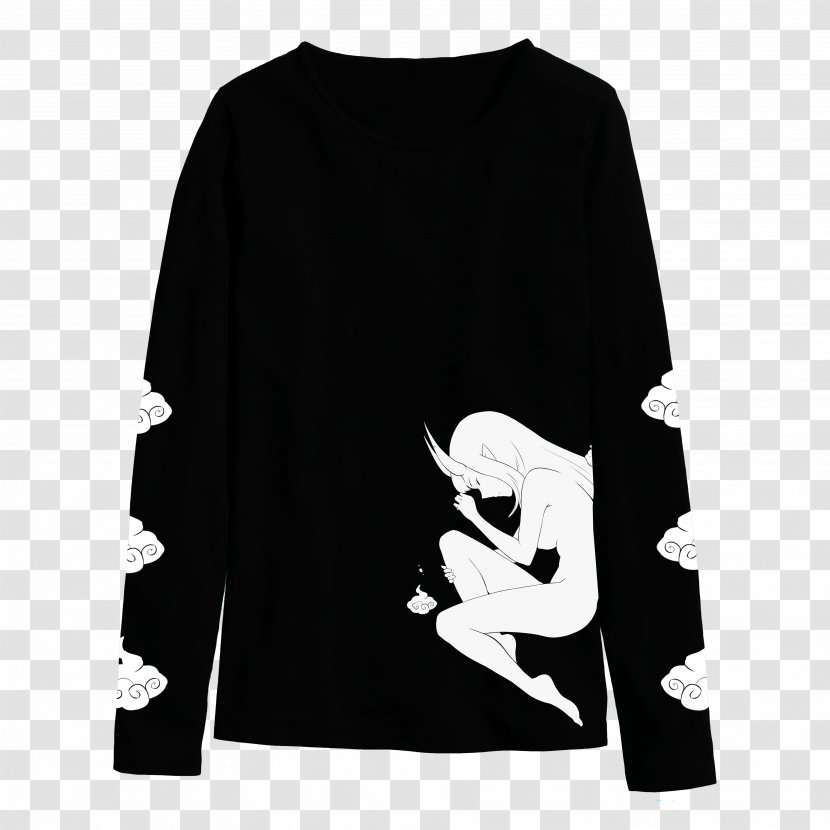 T-shirt Sleeve Spirit Ghost Yūrei - Neck Transparent PNG