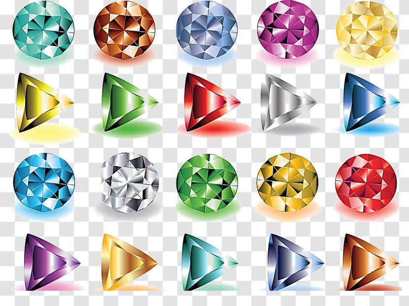 Gemstone Diamond - Ring - A Wide Range Of Cutting Transparent PNG